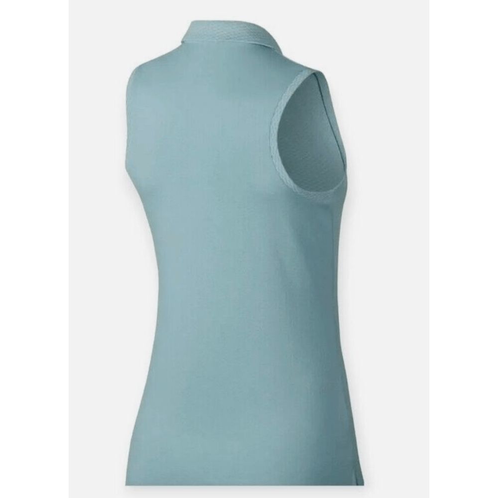 NEW Women's Small NIKE Dry Polo Golf Sleeveless Top Teal 884843 452 - Picture 2 of 6